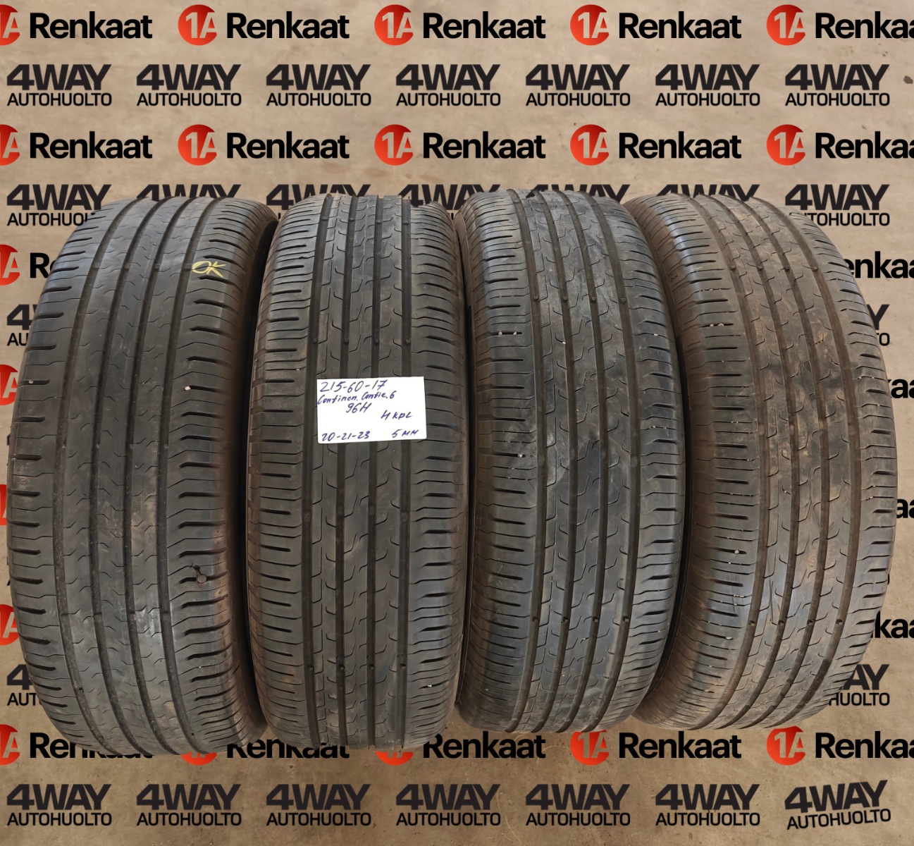 suverehv Continental Conti Eco Contact 6 DOT2020-23